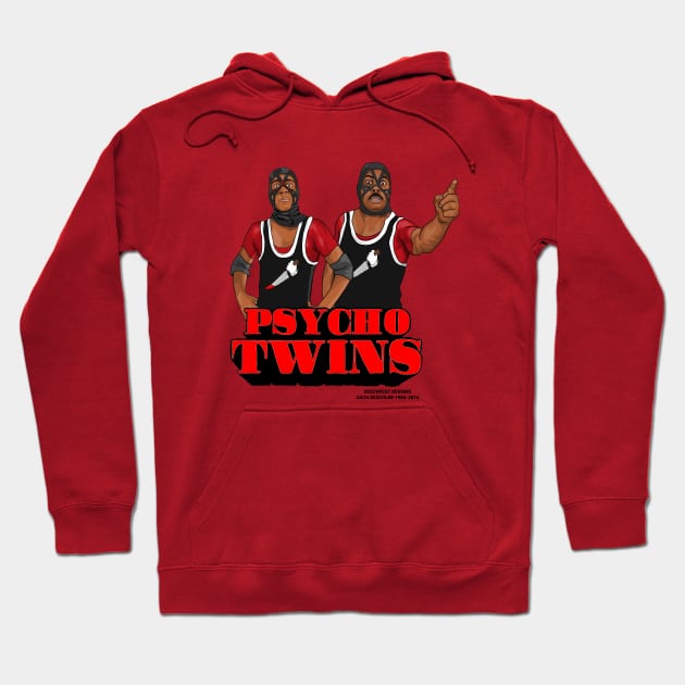 Psycho Twins Hoodie by Kip Doyle